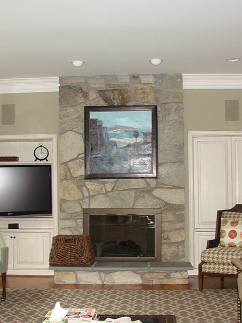 Entertainment Center & Mantle